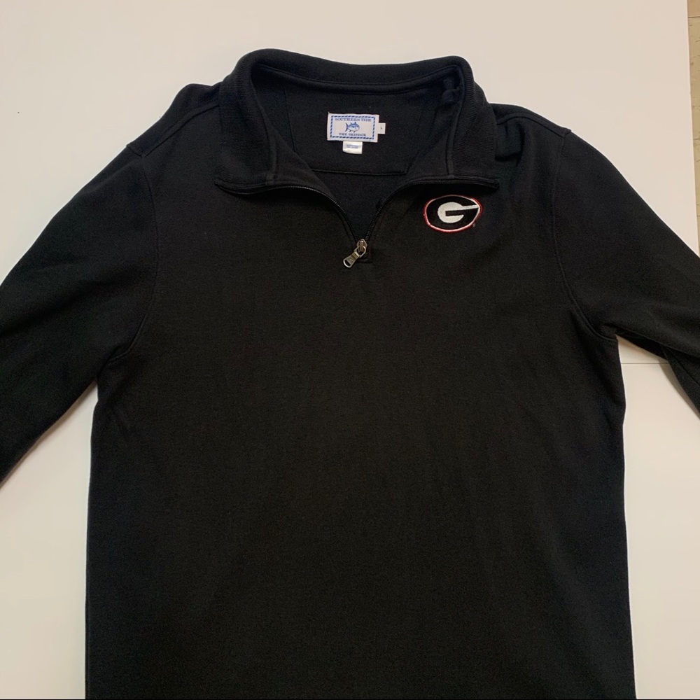 Southern Tide Quarterzip Jacket UGA